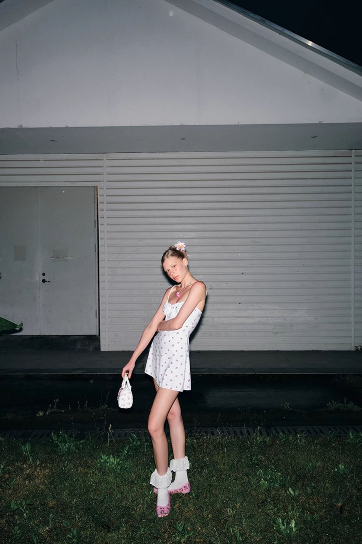 Rosebud Tie Swim Dress