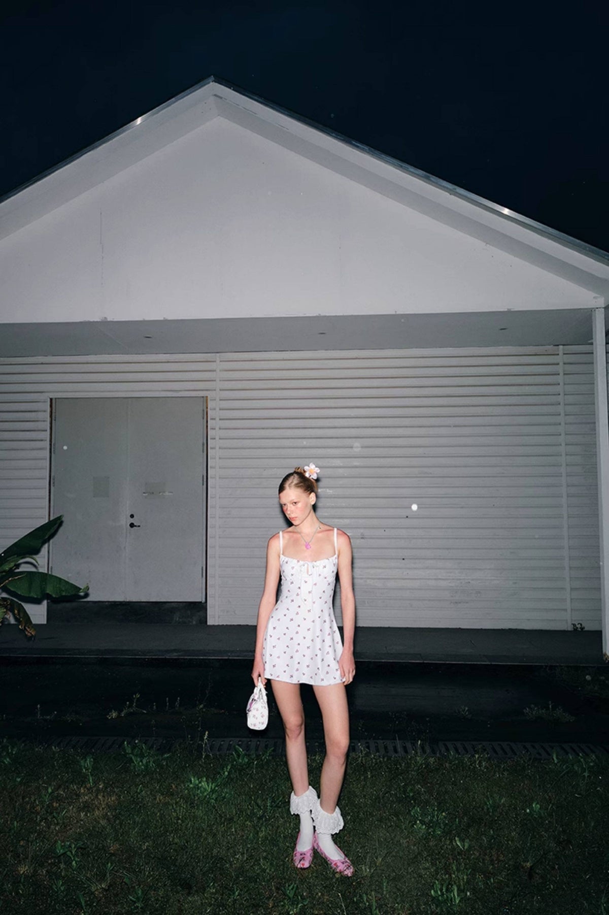 Rosebud Tie Swim Dress