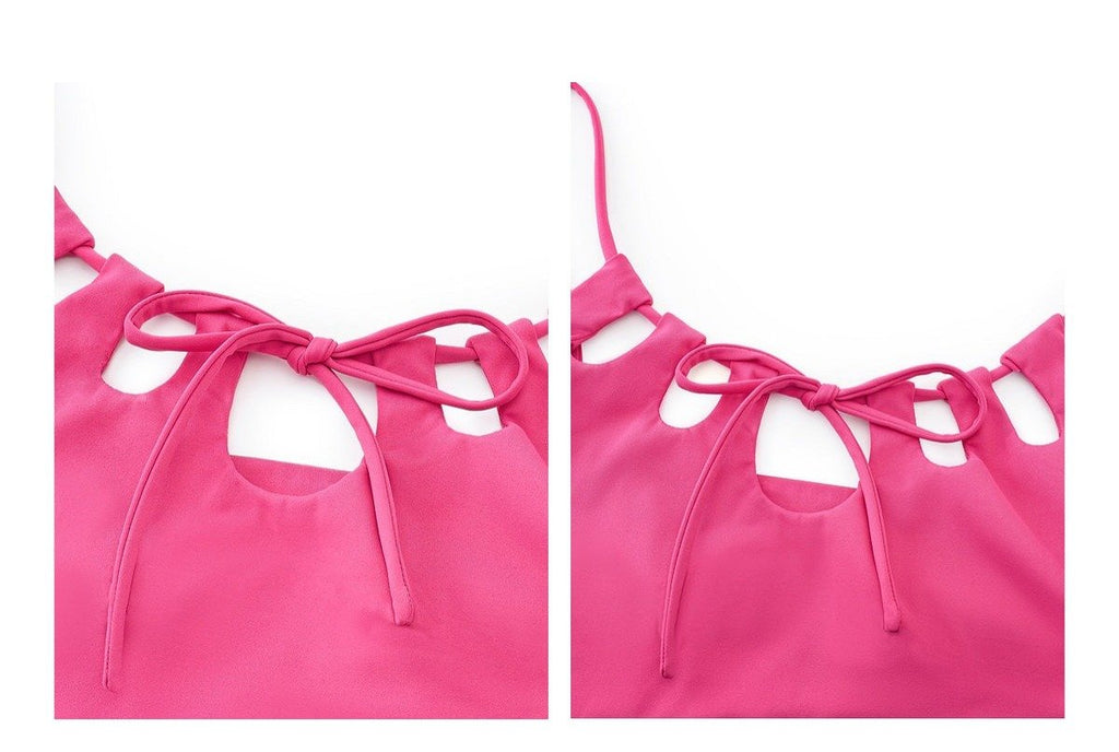 Cutout String Fit Top (3color)