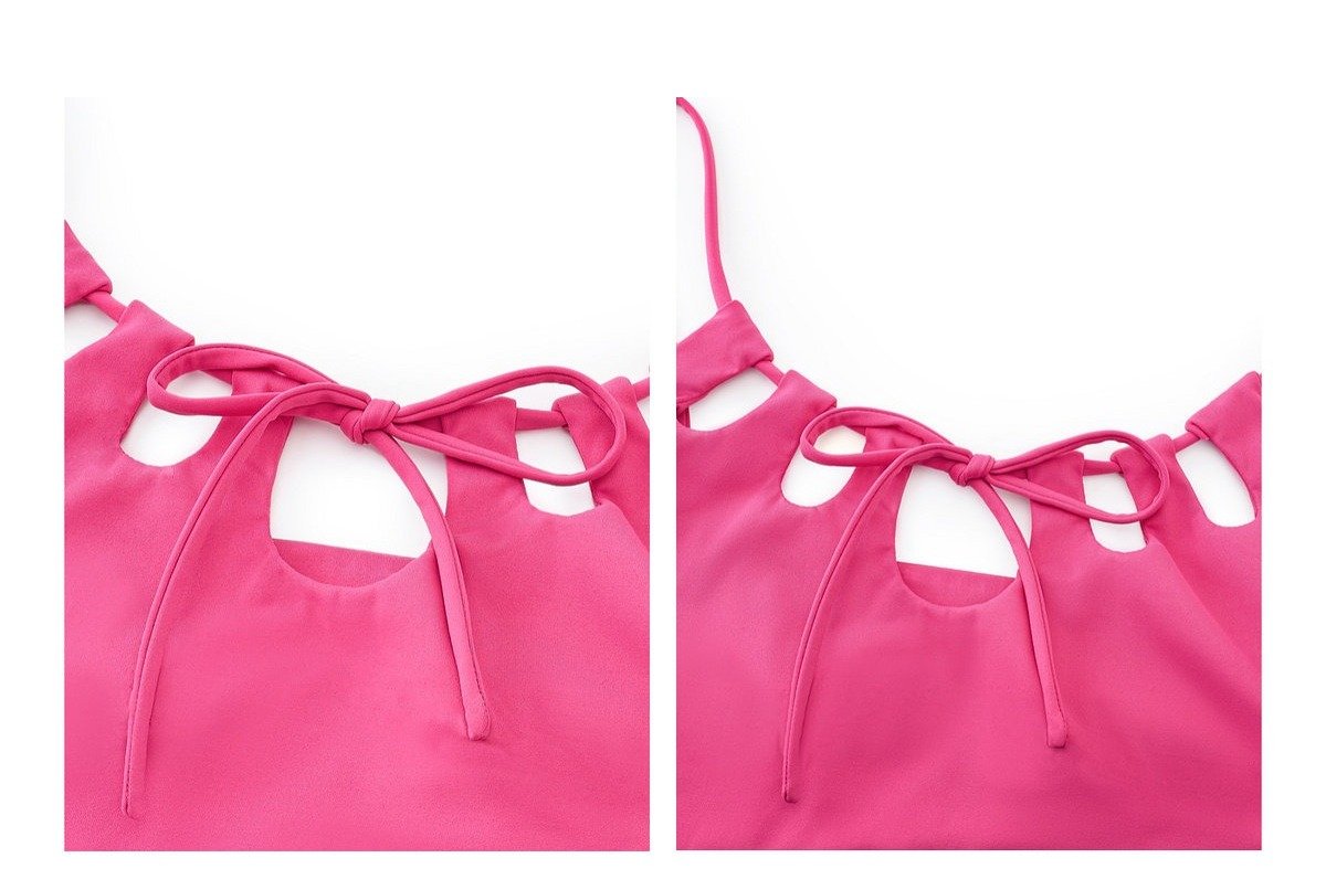 Cutout String Fit Top (3color)