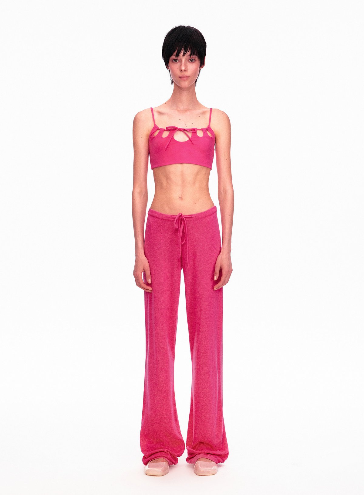 Cutout String Fit Top (3color)