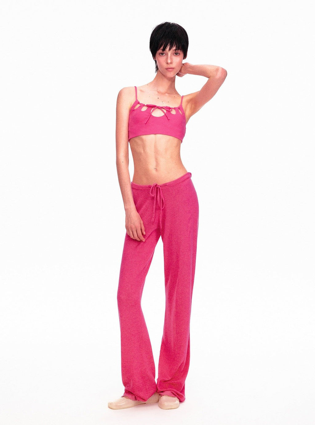 Cutout String Fit Top (3color)