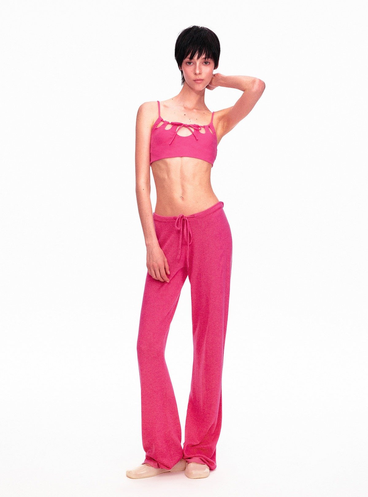 Cutout String Fit Top (3color)