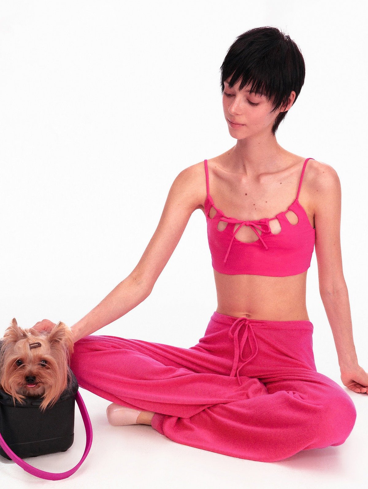 Cutout String Fit Top (3color)