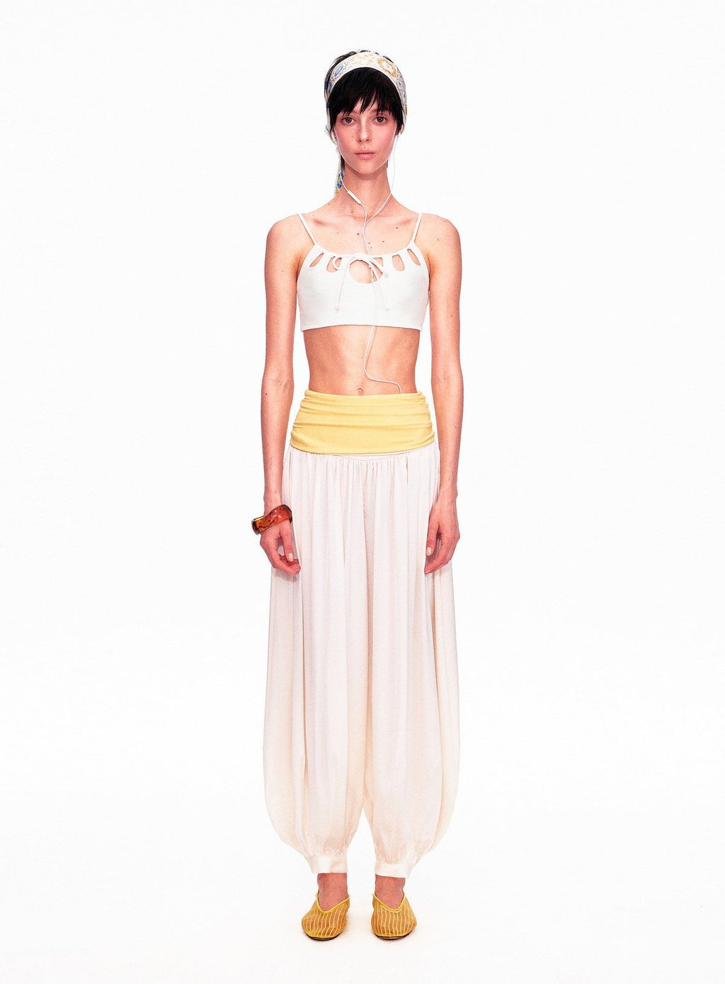 Cutout String Fit Top (3color)