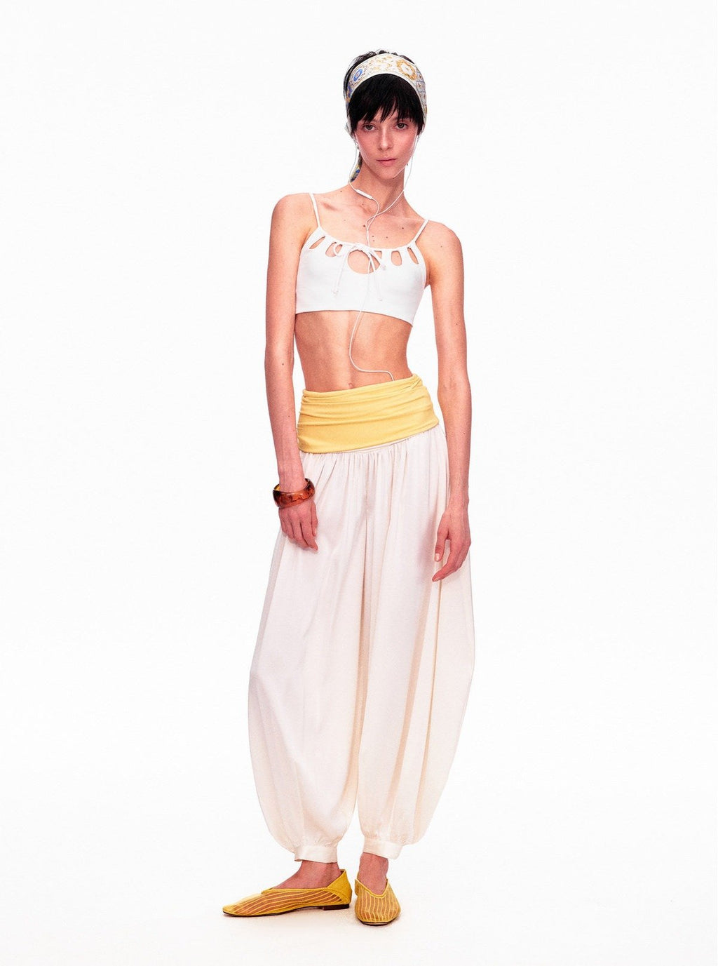 Cutout String Fit Top (3color)