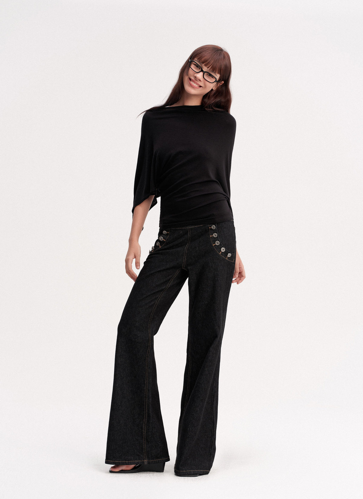 Drape Wing Top