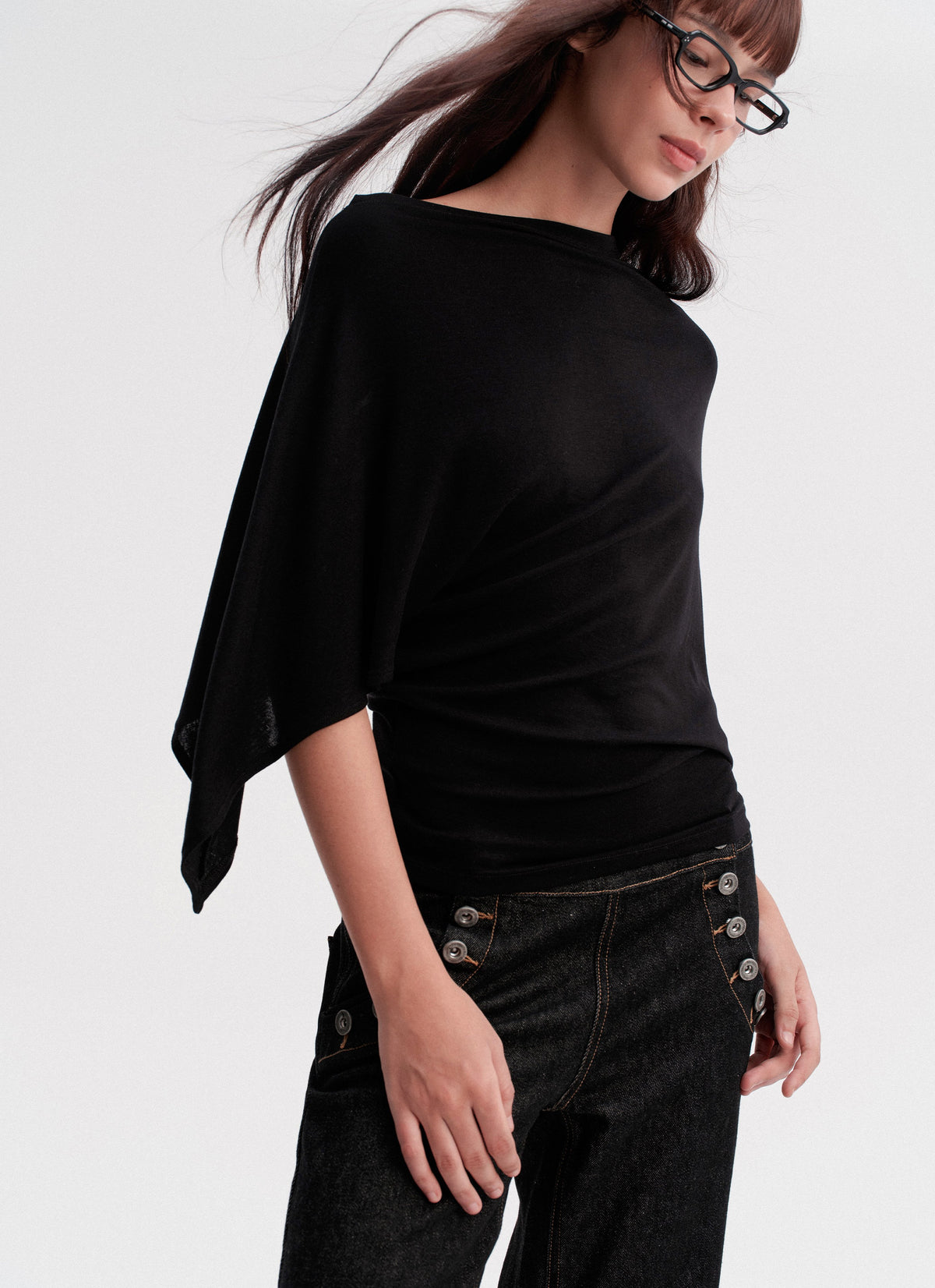 Drape Wing Top
