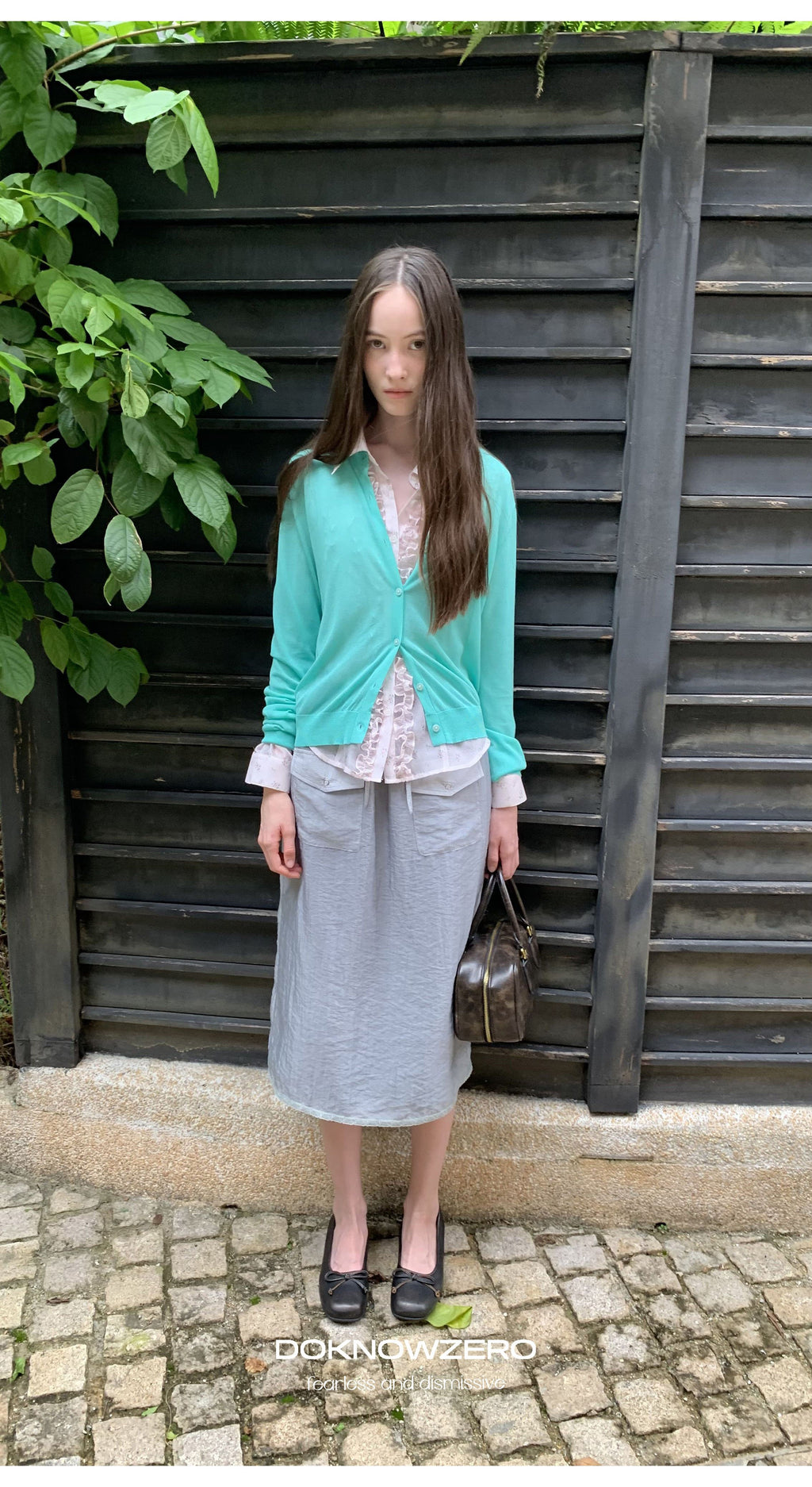 Aqua Mint Knit Cardigan