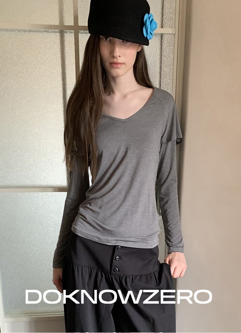 Cape Layered Sleeve Top