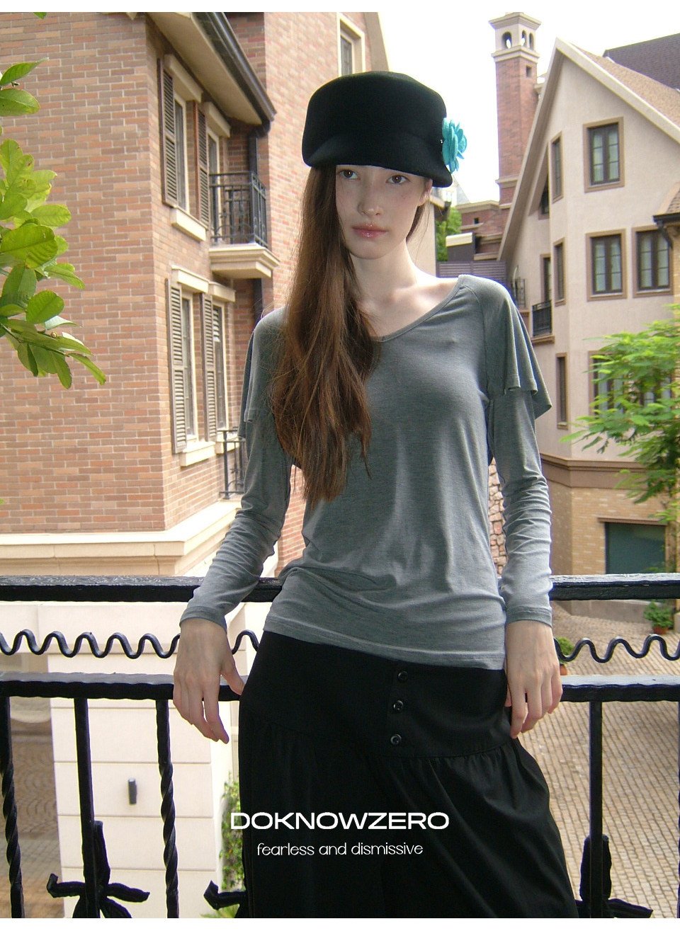 Cape Layered Sleeve Top