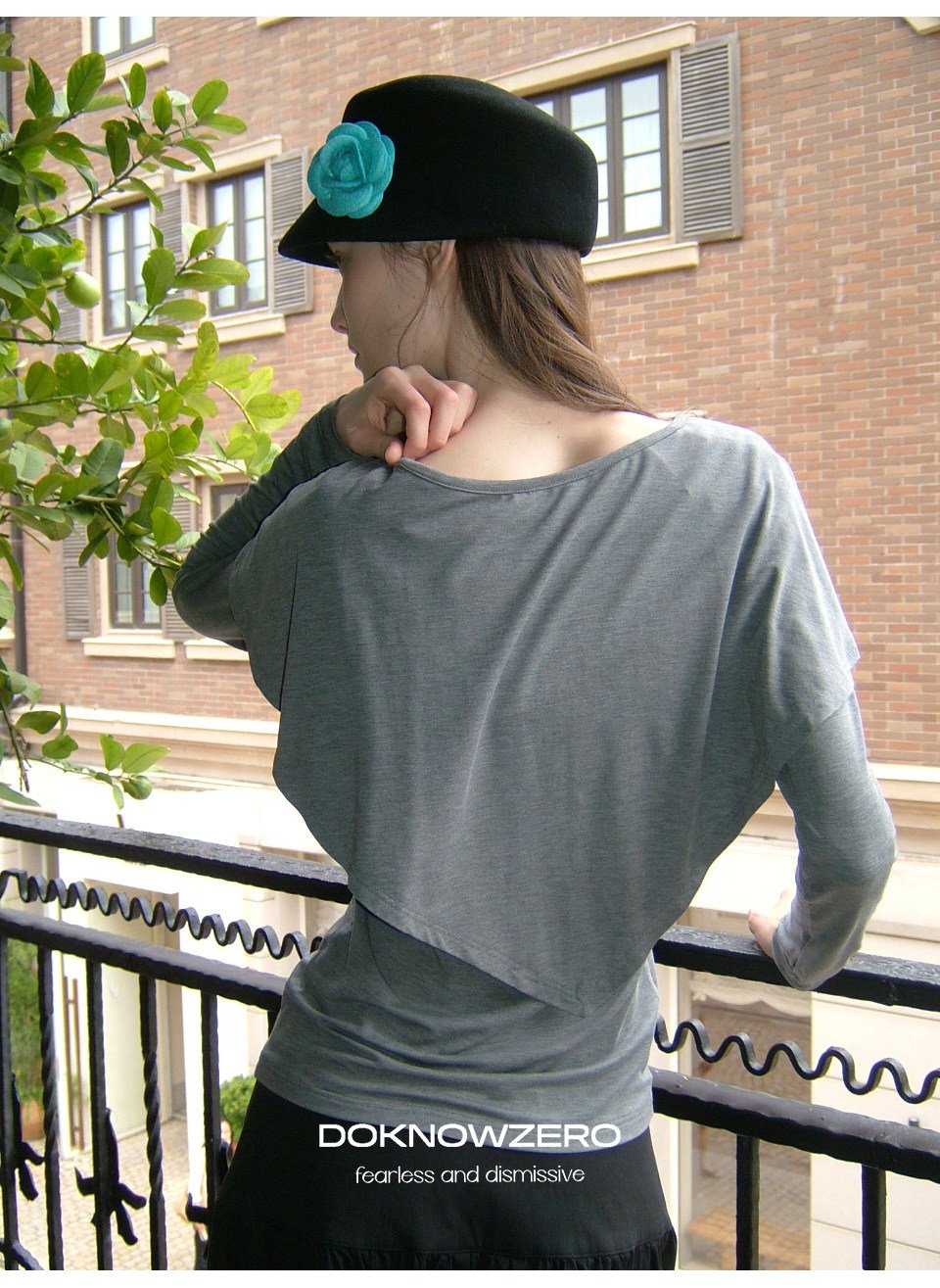 Cape Layered Sleeve Top