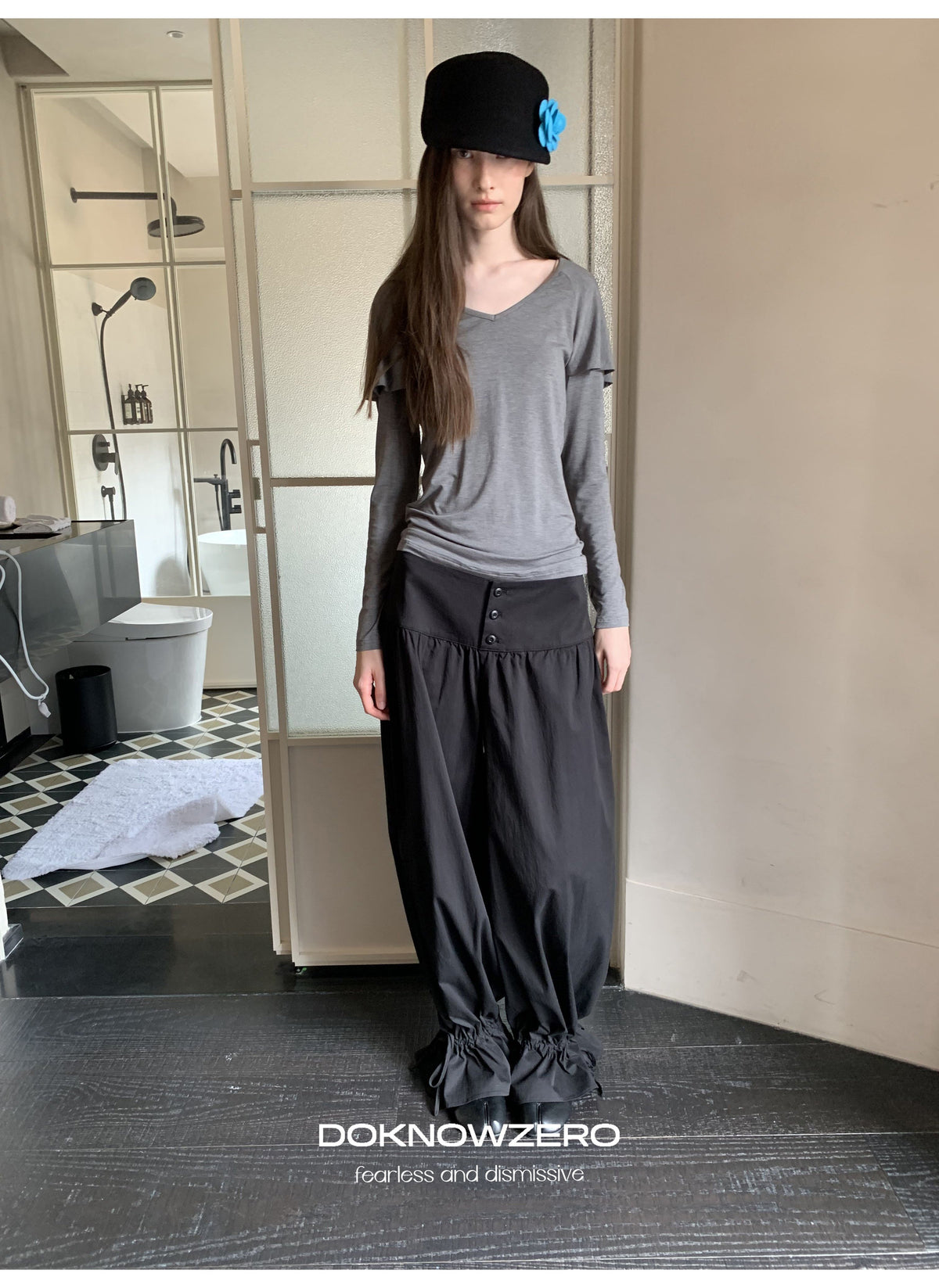 Cape Layered Sleeve Top