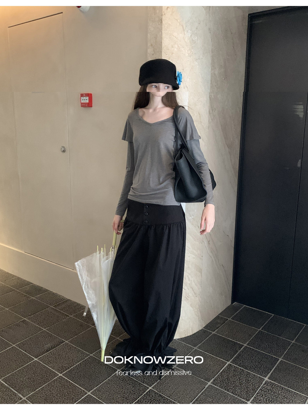 Cape Layered Sleeve Top