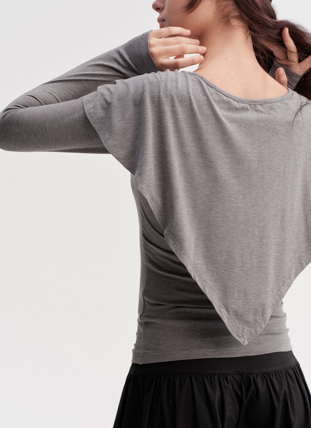 Cape Layered Sleeve Top