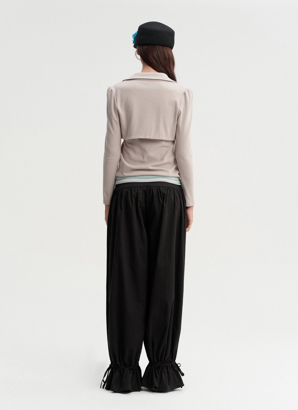 Mint Line Tube Top & Contour Bolero