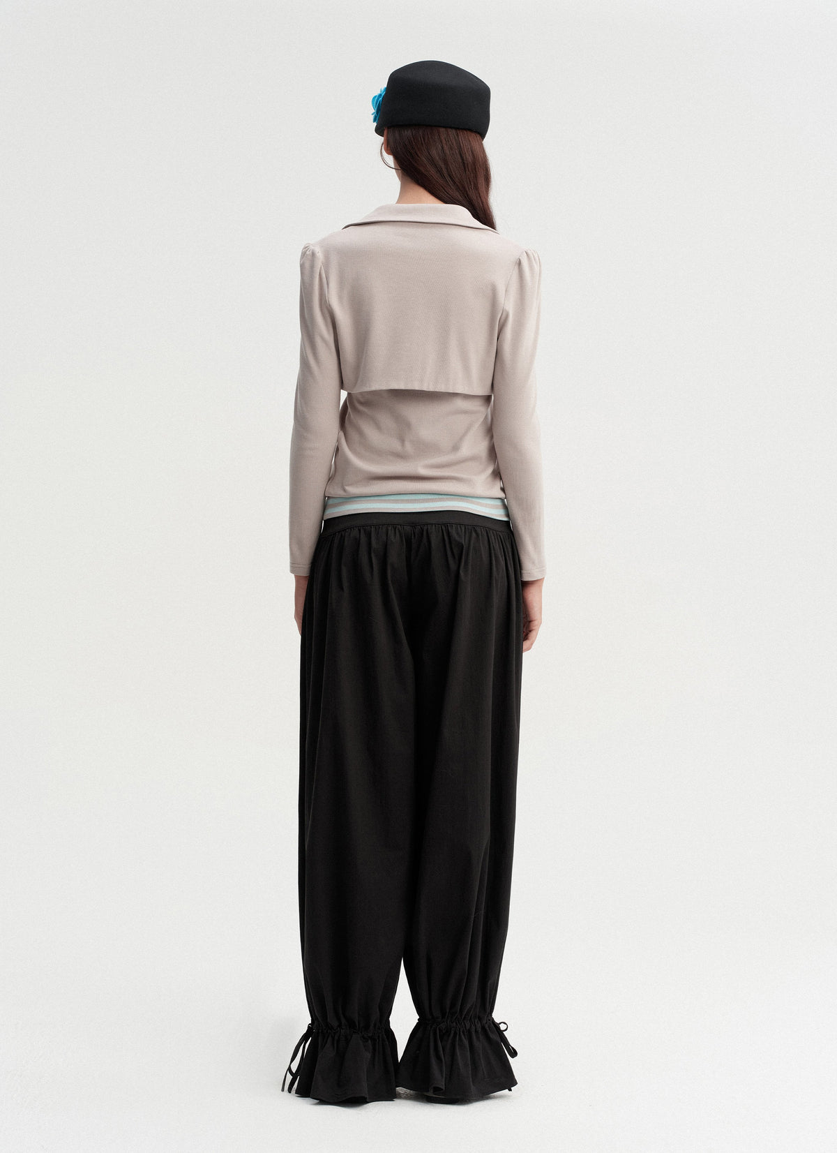Mint Line Tube Top & Contour Bolero