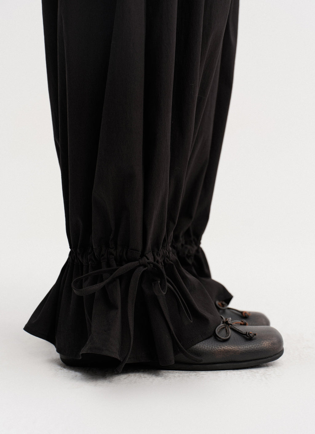 Drawstring Balloon Hem Pants