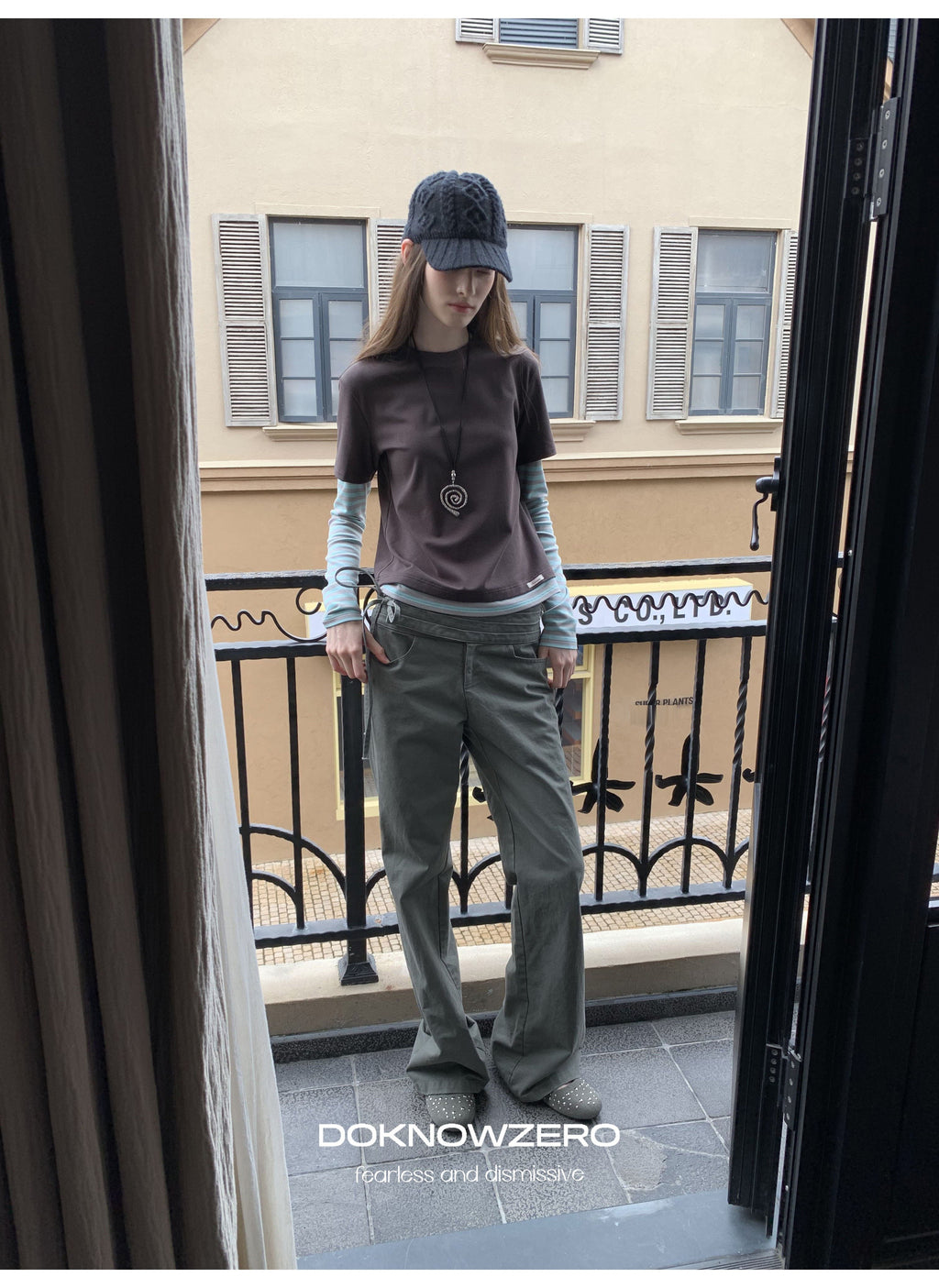 Wrapline Flare Pants (2color)