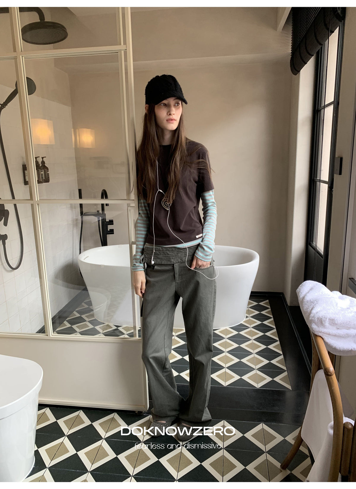 Wrapline Flare Pants (2color)