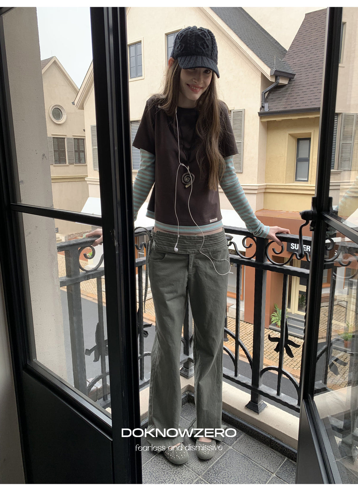 Wrapline Flare Pants (2color)