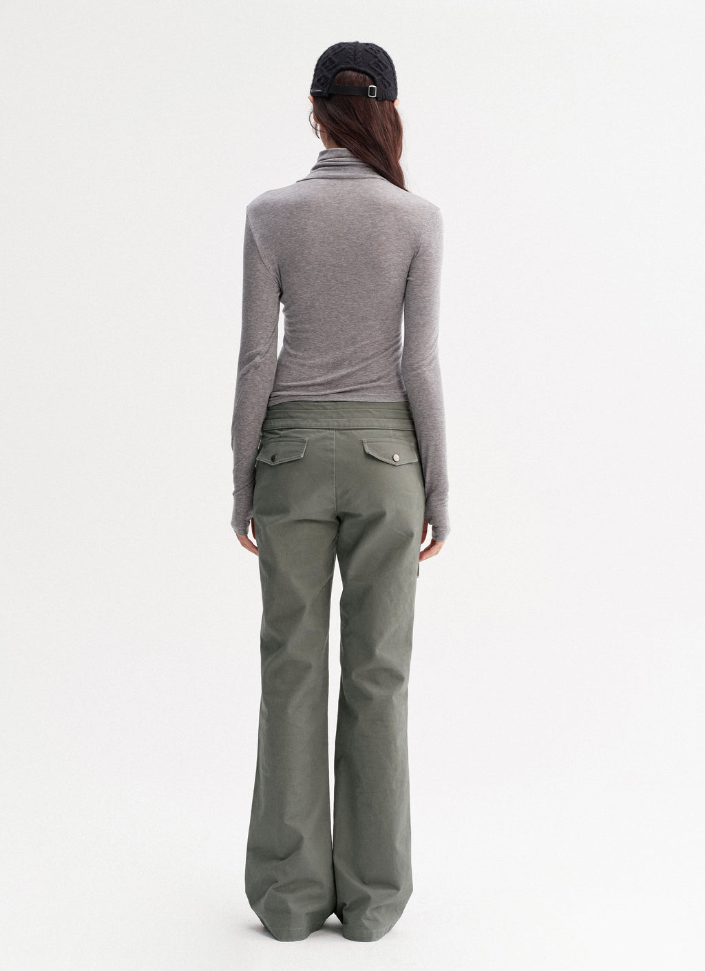 Wrapline Flare Pants (2color)