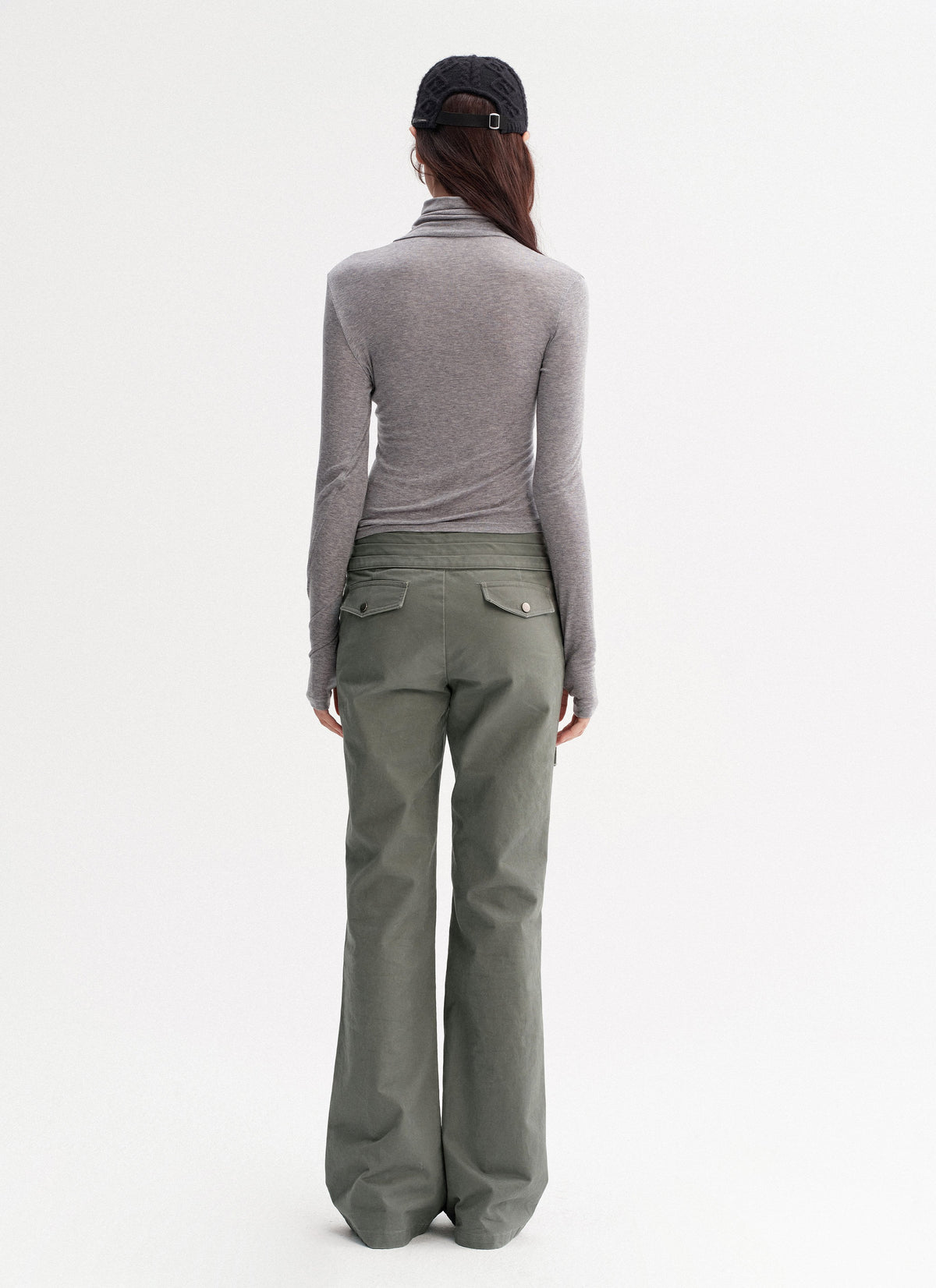 Wrapline Flare Pants (2color)