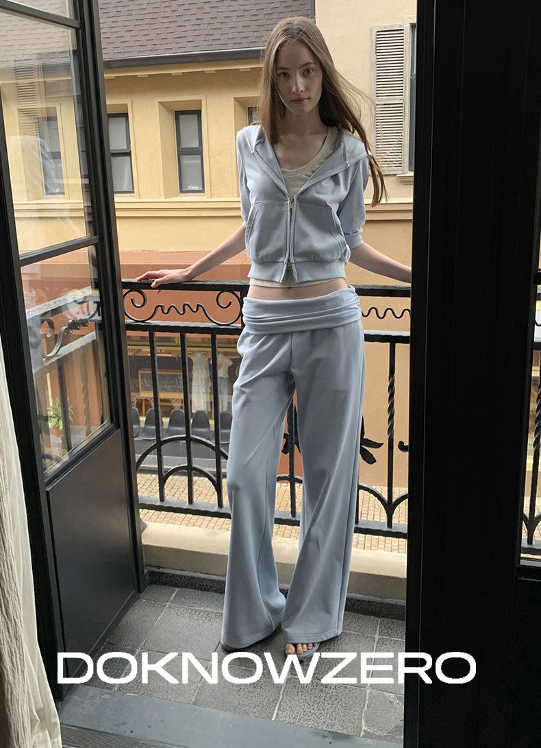 Cloud Zip Hoodie & Lounge Pants (2color)