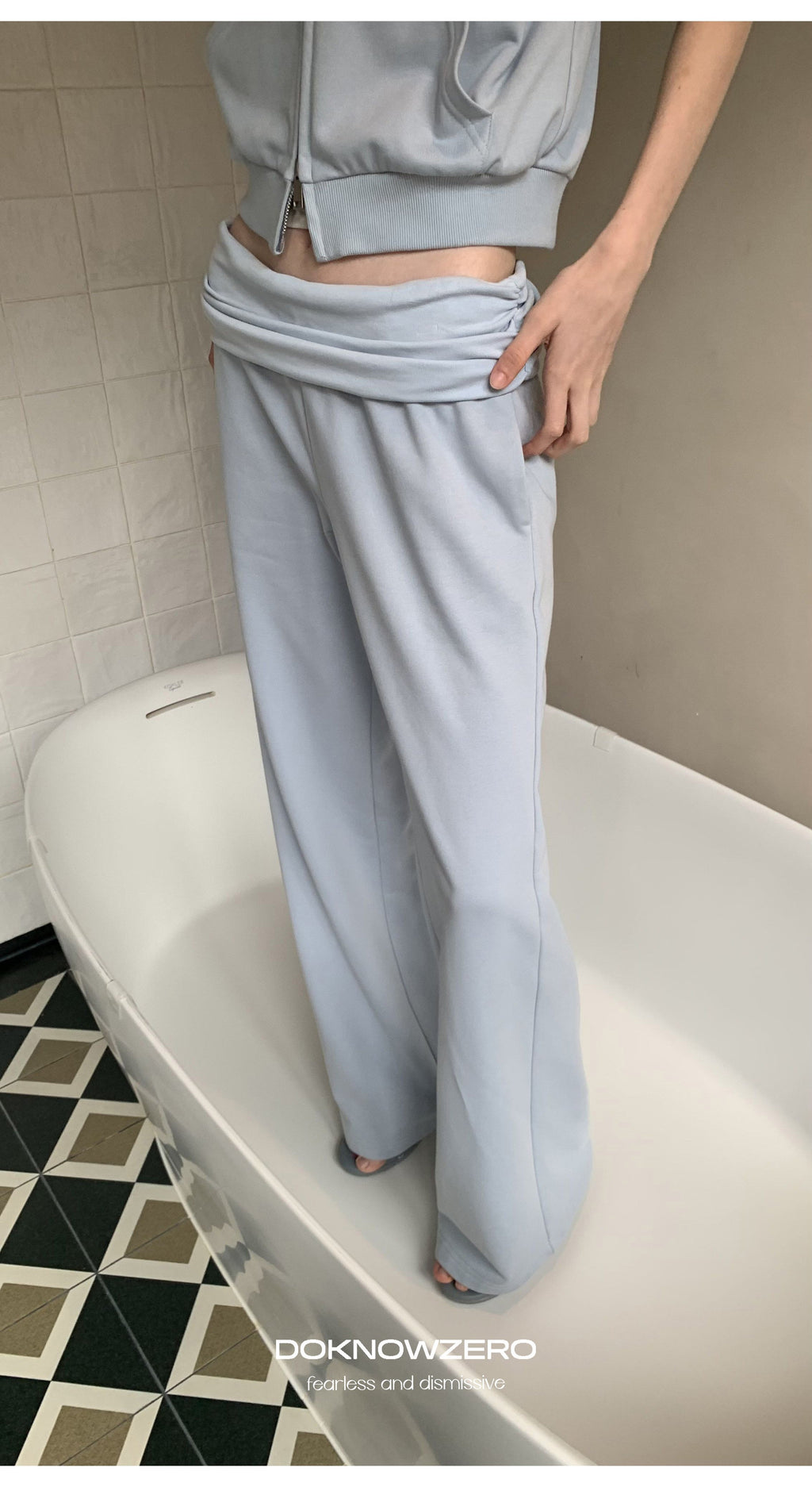 Cloud Zip Hoodie & Lounge Pants (2color)