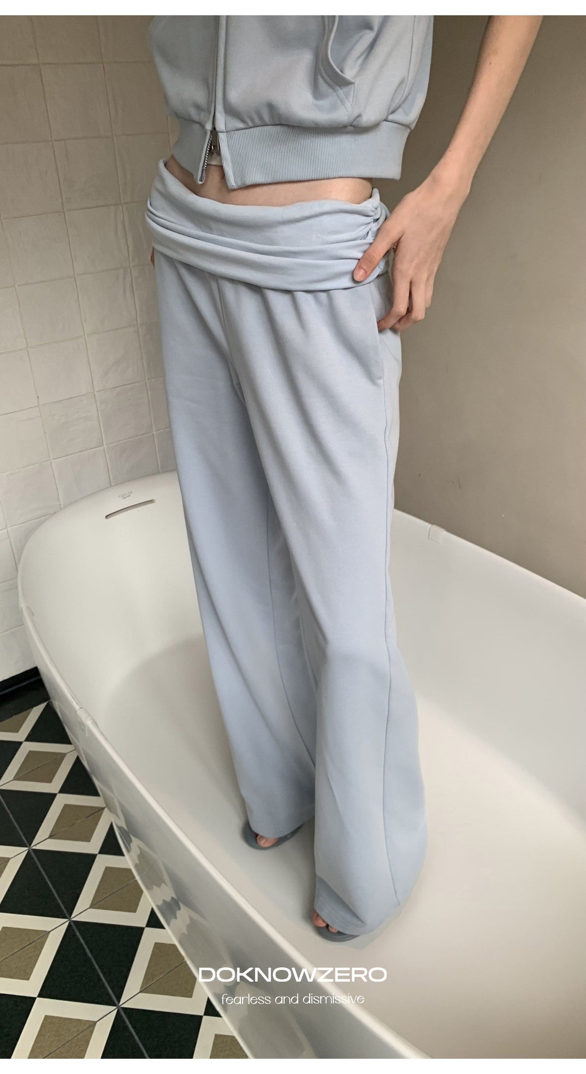 Cloud Zip Hoodie & Lounge Pants (2color)
