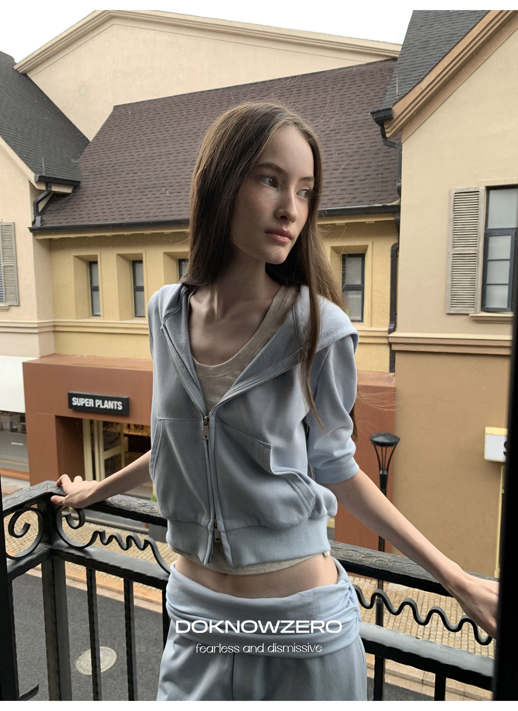 Cloud Zip Hoodie & Lounge Pants (2color)