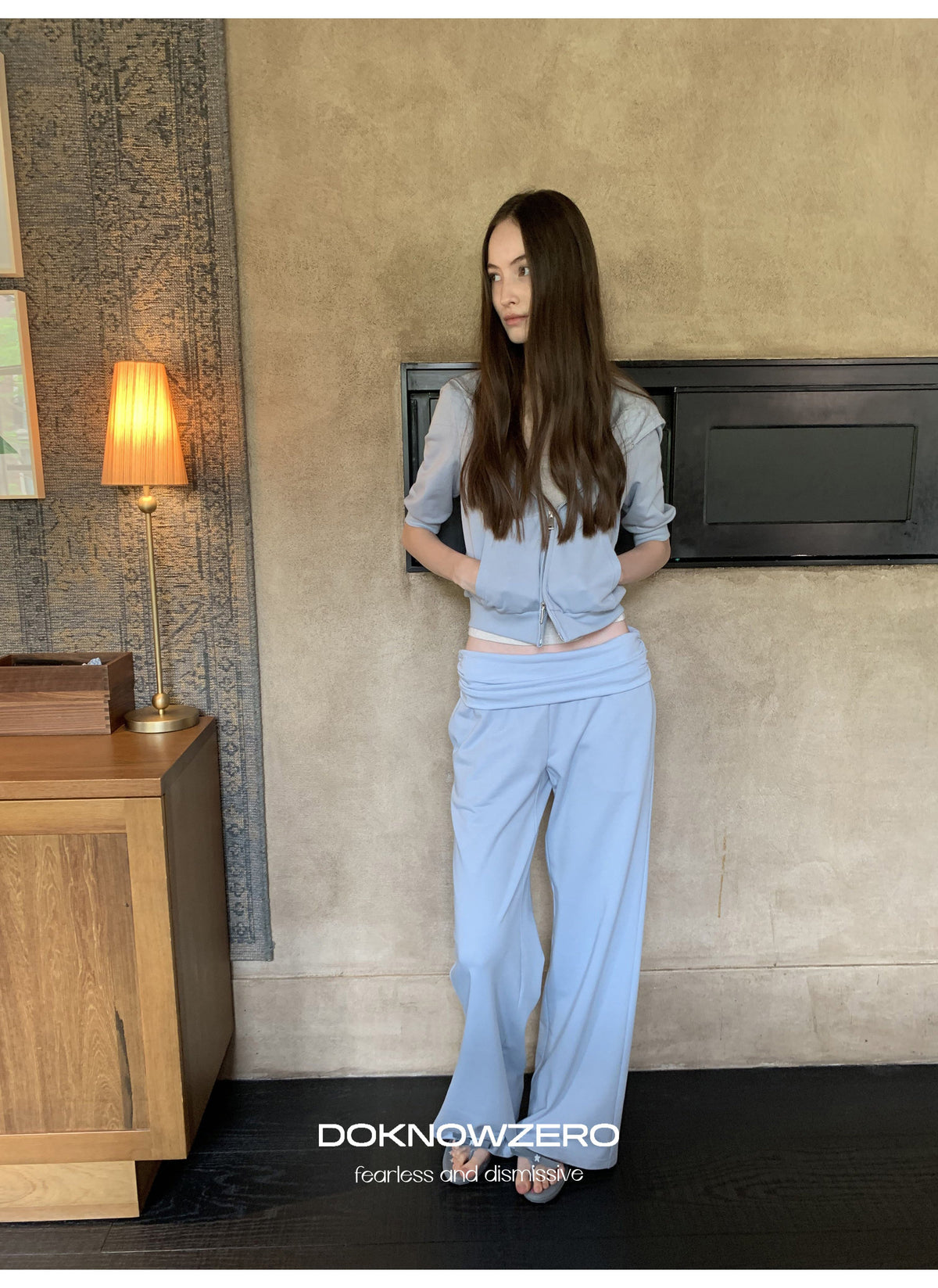 Cloud Zip Hoodie & Lounge Pants (2color)