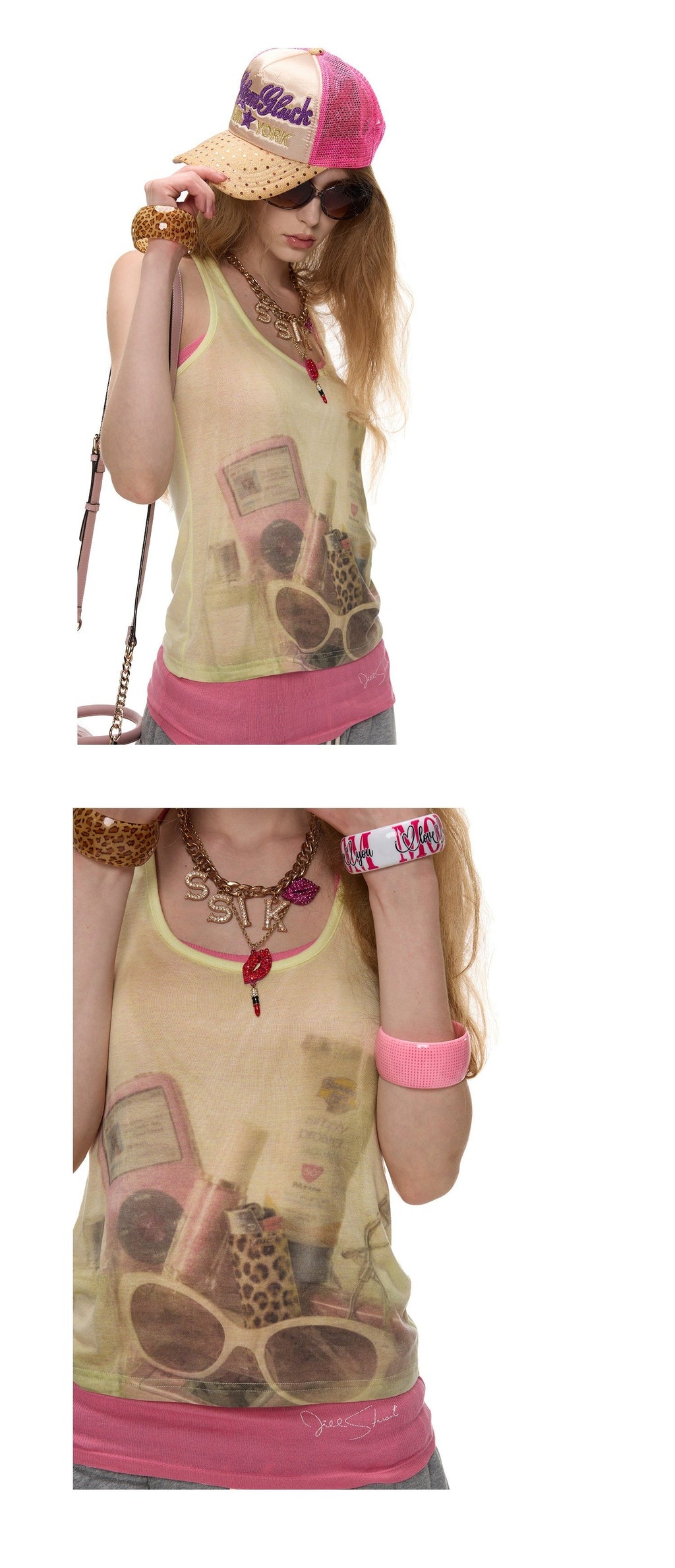 Carry All Print Tank Top