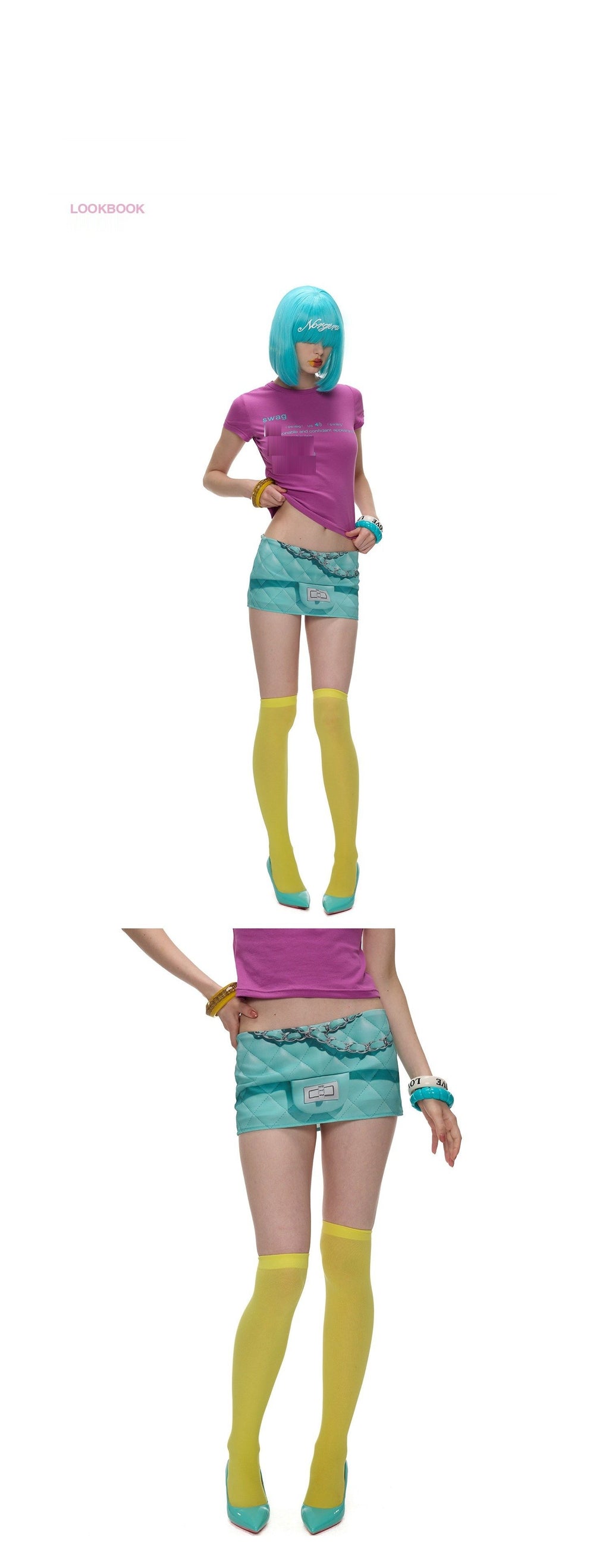 Not A Bag Mini Skirt (2color)