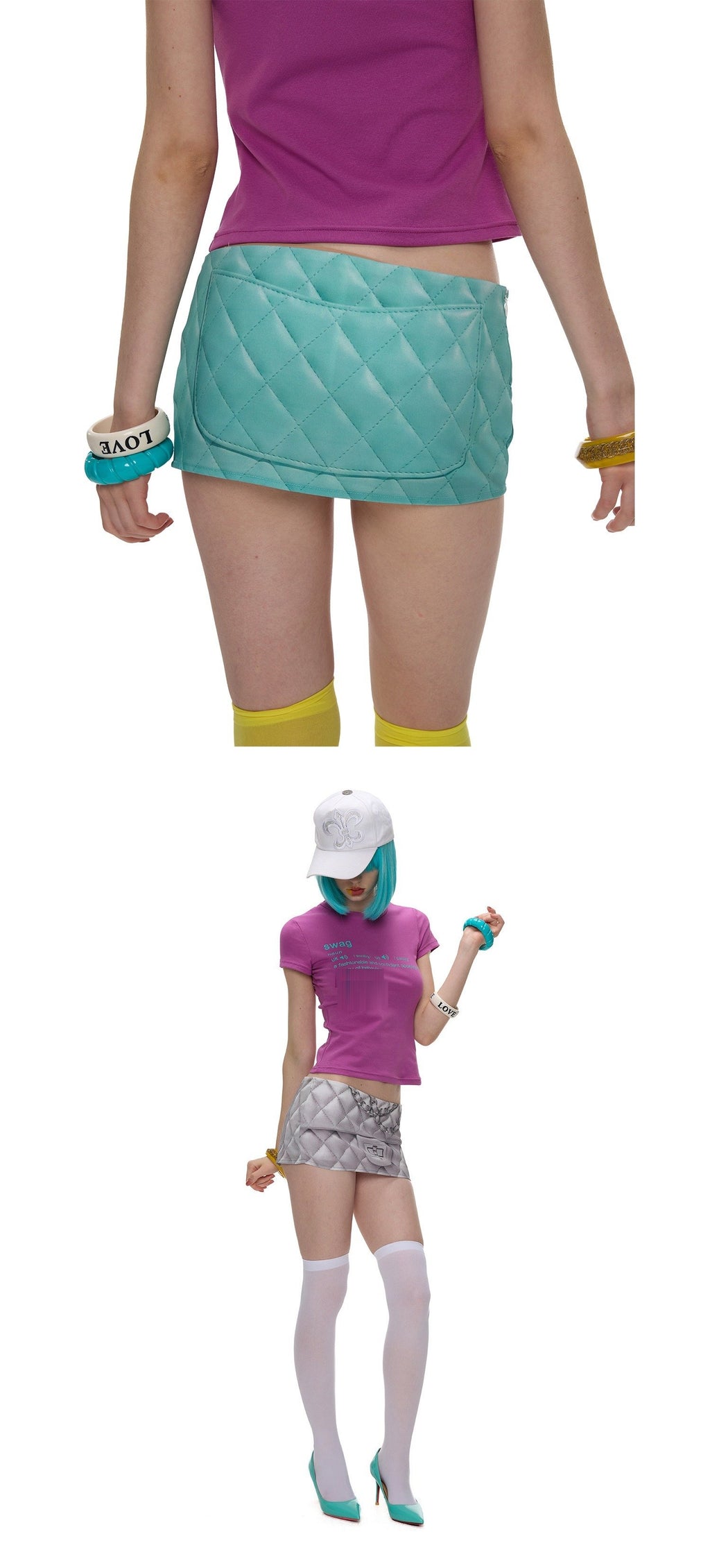 Not A Bag Mini Skirt (2color)