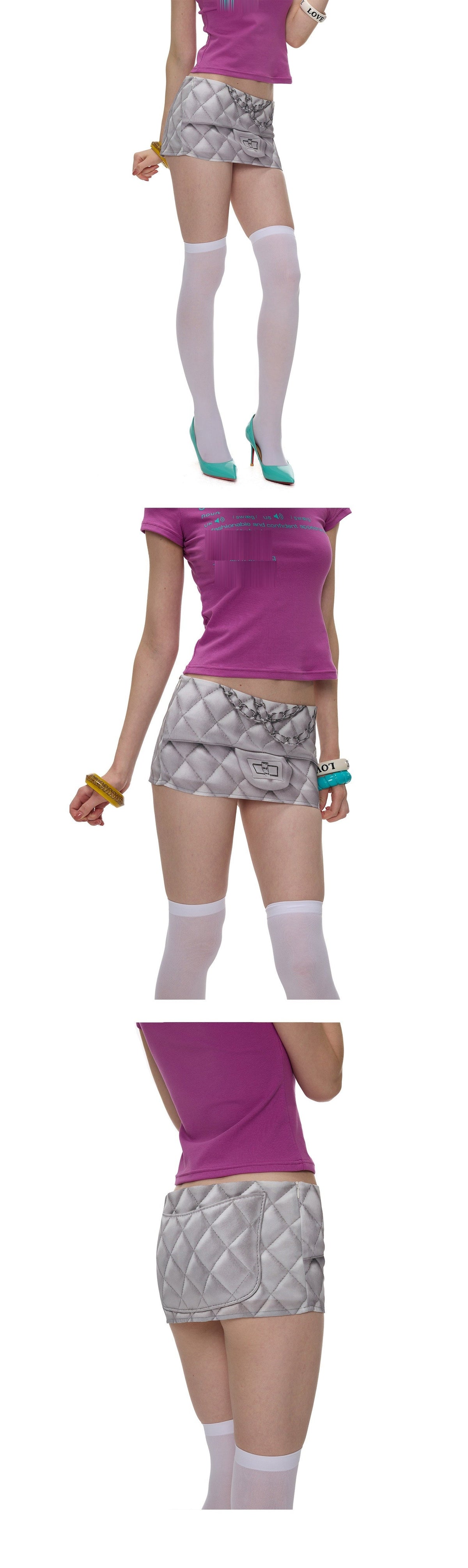 Not A Bag Mini Skirt (2color)