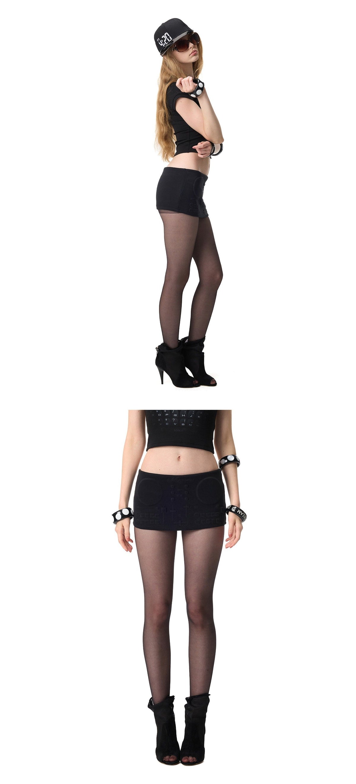 Press Play Mini Skirt