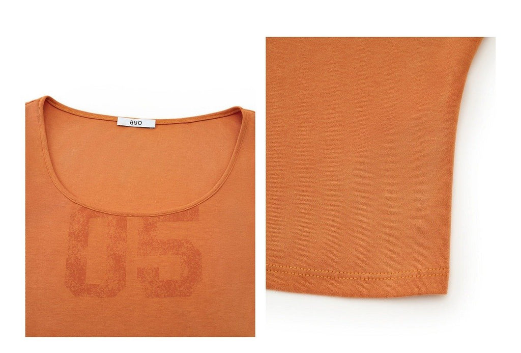 Sunset Scoop Neck Top