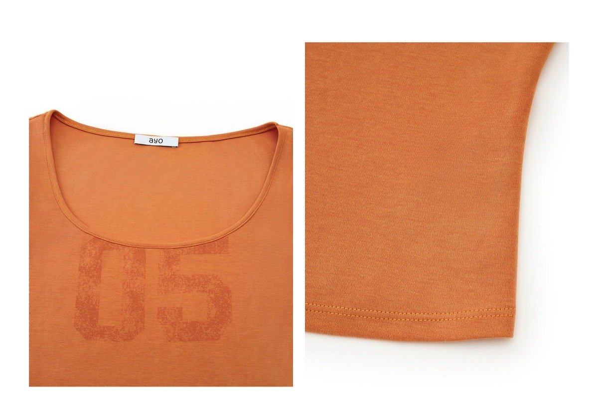 Sunset Scoop Neck Top