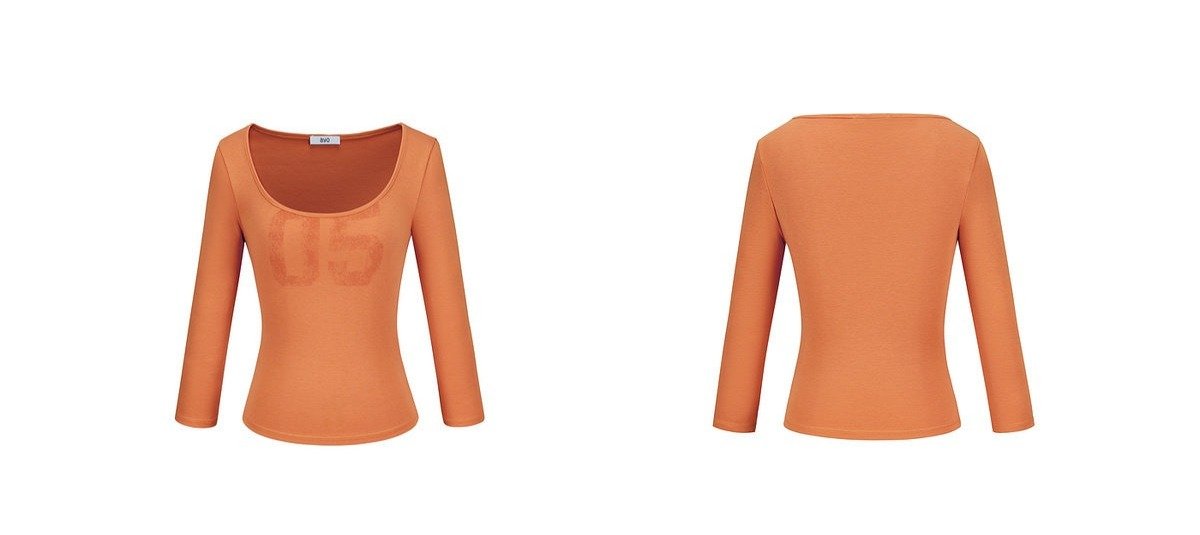 Sunset Scoop Neck Top