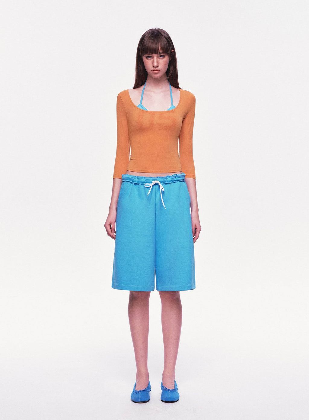 Sunset Scoop Neck Top