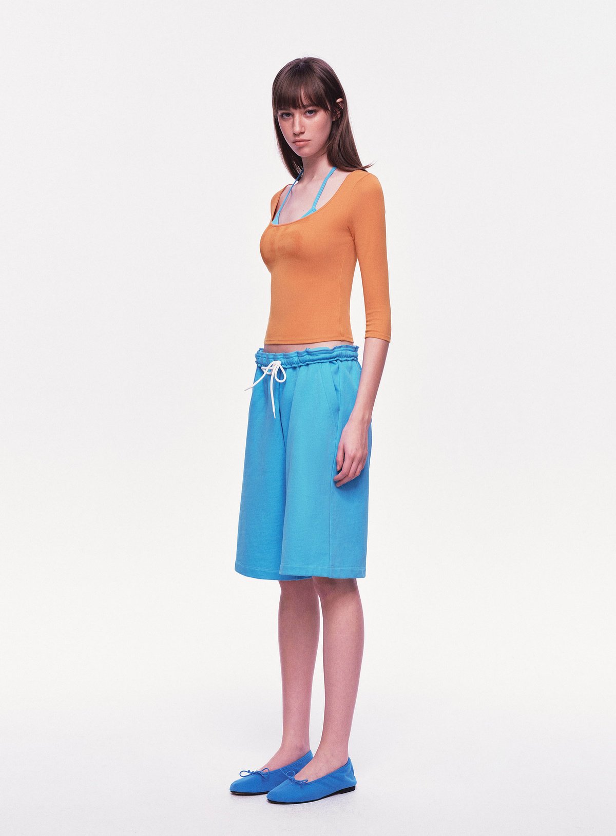 Sunset Scoop Neck Top