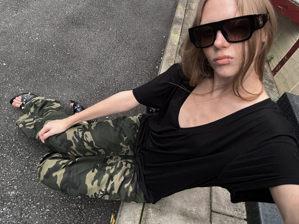 Echo Camo Wide Pants