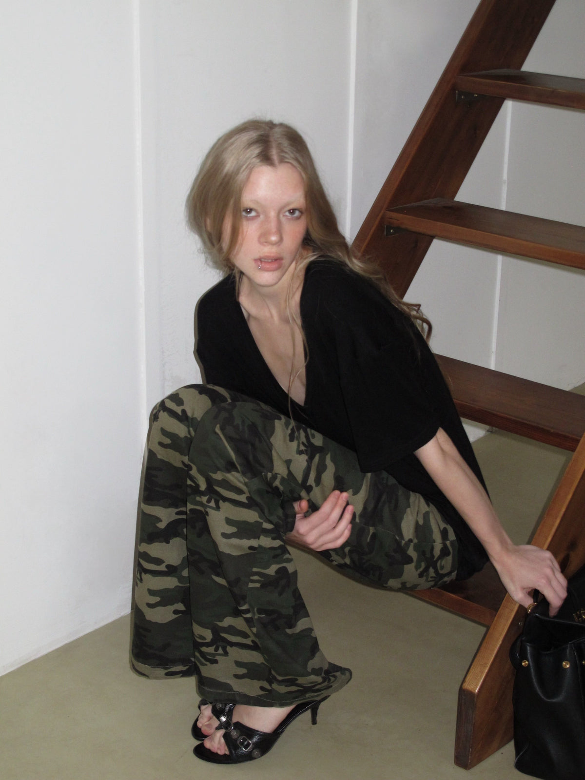 Echo Camo Wide Pants