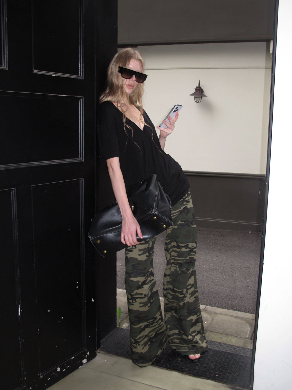 Echo Camo Wide Pants