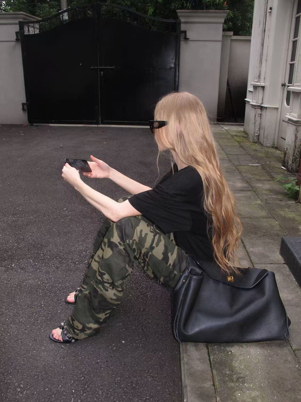 Echo Camo Wide Pants