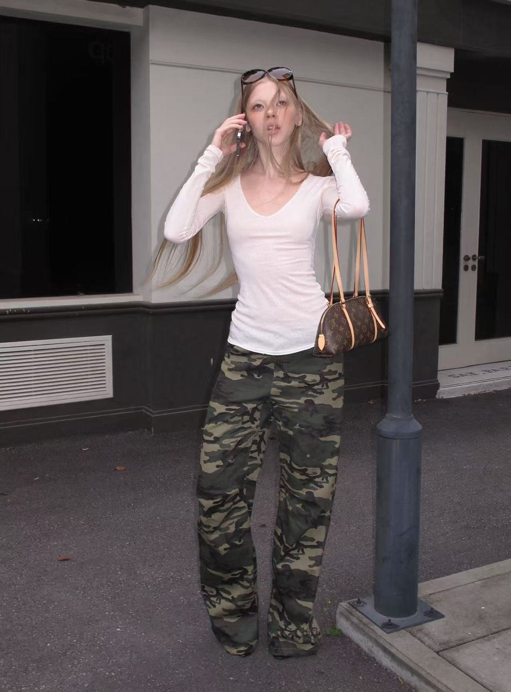 Echo Camo Wide Pants