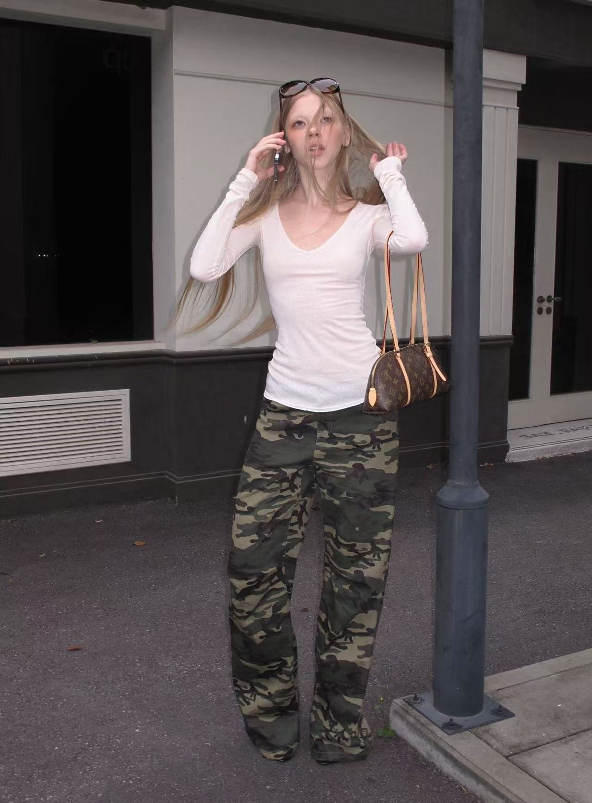 Echo Camo Wide Pants