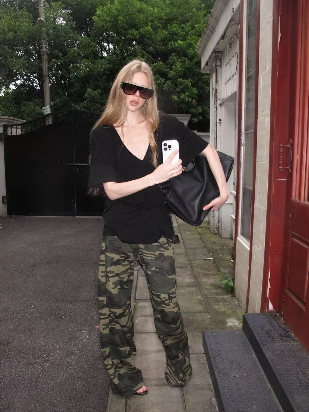 Echo Camo Wide Pants