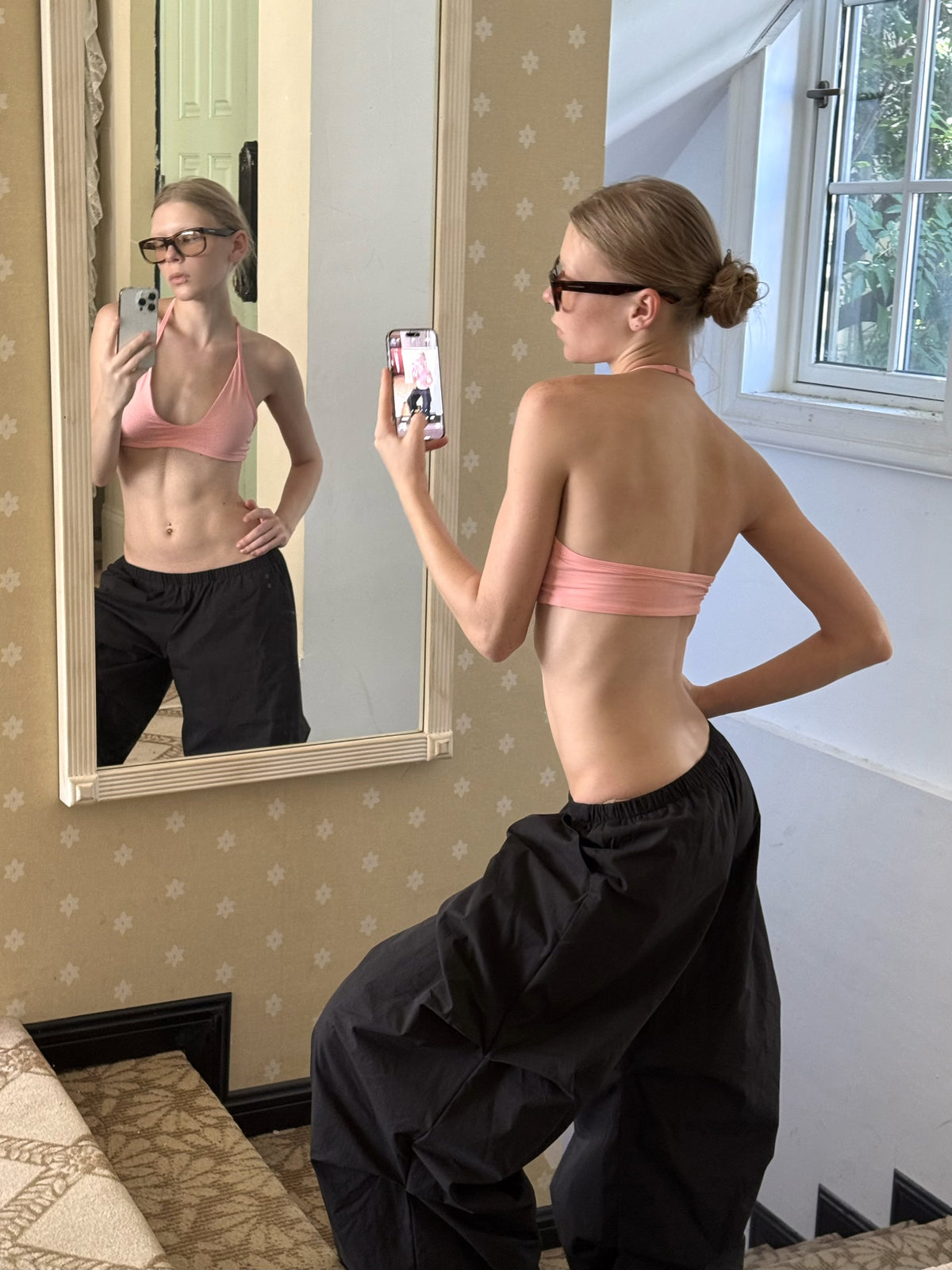 V-Neck Halter Top (3color)
